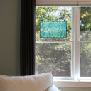 10.75"H Single Pane Stained Glass Window Panel