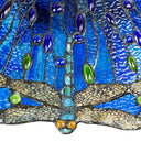 24'' 3-Light Tiffany-Style Dragonfly Pendant Light
