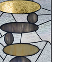 18"H Namaste Stained Glass Window Panel