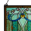 26"H Tiffany Style Stained Glass Brandi's Window Panel