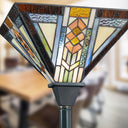 71"H Stained Glass Mission Style Southwestern Torchiere