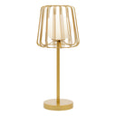 19.75"H Lucai Caged Globe Shade Table Lamp Silver or Gold