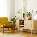 26.75" H Kelsey Dome Shade and Gold Arched Base Table Lamp
