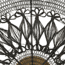 17.5" H Gold/Black Modern Indoor Plug In Wall Sconce