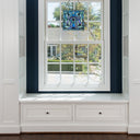 12" H Ilsa Stained Glass Window Panel