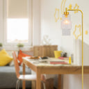 63"H Evans Pillar Shade Floor Lamp