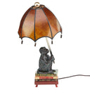 21.75"H Intellectual Monkey Table Lamp