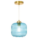 7.25"H Gael Retro Globe Shade Pendant Light