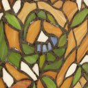 48" H Grand Tree Tiffany-Style Stained Glass Window Panel