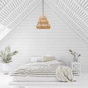 Brigitta 20"W Tiered Natural Jute Pendant Light