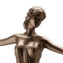 23.75"H Grecian Goddess Beaded  Table Lamp