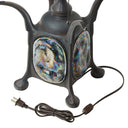 21.5" H Dragonfly Tiffany-Style Stained Glass Table Lamp