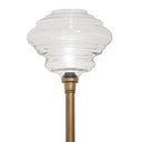 66.5" H Clara Metal & Glass Floor Lamp