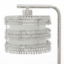 19.5"H Quentin Silver Drum Shade Table Lamp
