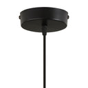 16" W 1-Light Wrenley Metal and Wood Pendant Light