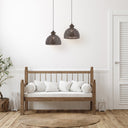 Sigrid River of Goods Antique Bronze Metal Bowl-Shade Pendant Lamp