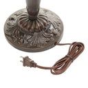 20"H Vivienne Baroque Style Stained Glass Table Lamp