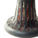 36" H Poppies Tiffany-Style Stained Glass Table Lamp