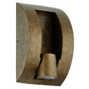 Jonah River of Goods Traditional Antique Bronze Uplight Outdoor Wall Sconce