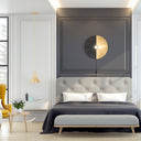 17.5" H Gold/Black Modern Indoor Plug In Wall Sconce