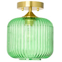 10.25"H Jeanine Globe Ceiling Light