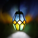 5.5" W Bouvier Metal and Glass Pendant Light