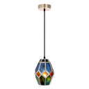 5.5" W Bouvier Metal and Glass Pendant Light