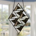 14" H Bette Stained Glass Window Panel