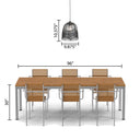 10" 1-Light Zola Pendant Light Rattan Black