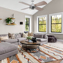 42"W Caelan Remote-Controlled 2-Light Ceiling Fan