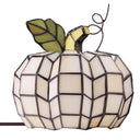 9"H Patch the Pumpkin Stained Glass Accent Lamp