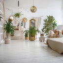 16" W Jillian Industrial Abstract Gold Metal Globe Shade Pendant Light