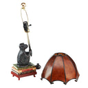 21.75"H Intellectual Monkey Table Lamp