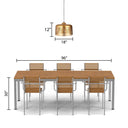 Veda 18"W Antique Brass Cutout Dome Pendant Light