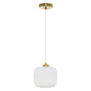 7.25"H Gael Retro Globe Shade Pendant Light