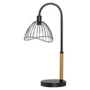 20.5"H Candlestick Base Dome Shade Table Lamp