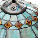 20"H Vivienne Baroque Style Stained Glass Table Lamp