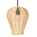 Chanda 9.25"W Glam Gold Bell Pendant Light