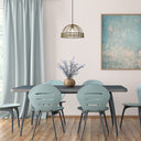 16" W Clara Industrial Gold Dome Shade Pendant