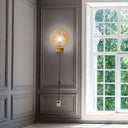 15" H Cass Modern Indoor Plug In Wall Sconce