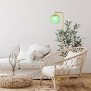 63"H Rowan Globe Shade Floor Lamp