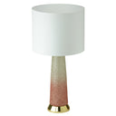 22" H 1-Light Lorida Glass and Metal Table Lamp