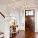 7.25"H Gael Retro Globe Shade Pendant Light