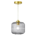 7.25"H Gael Retro Globe Shade Pendant Light
