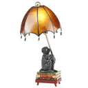 21.75"H Intellectual Monkey Table Lamp