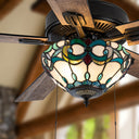 52"W Monroe 5-Blade Remote-Controlled Ceiling Fan