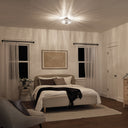 11.5" Crystalline Semi-Flush Mount Ceiling Fixture