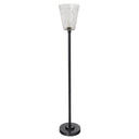69.25" H Maddie Metal and Glass Floor Lamp