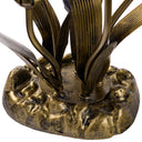 20"H Hand Blown Glass 5 Calla Lily Uplight Accent Lamp