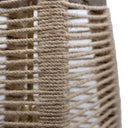 20"H Baywater Cylinder 1-Light Rope Pendant